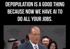 BlackRock CEO Larry Fink Signals Population Decline and AI future