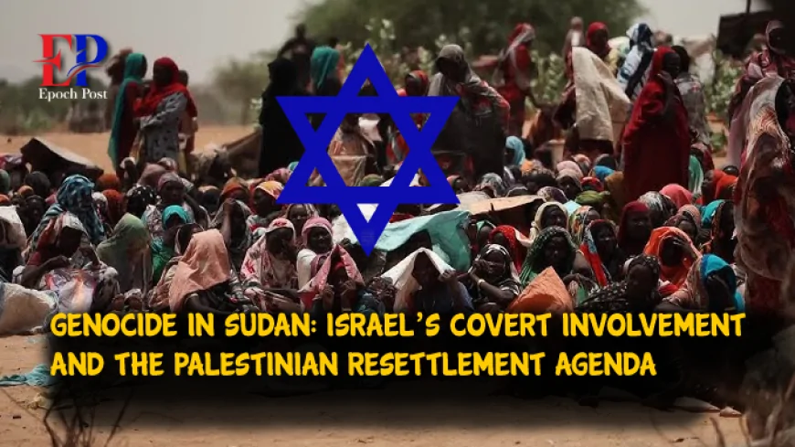 Understanding the Genocide in Sudan: Israel’s Covert Involvement and the Palestinian Resettlement Agenda